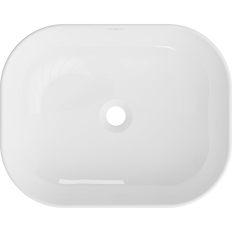 Mexen Rosa umywalka nablatowa 50 x 40 cm, biała - 21095000