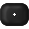 Mexen Rosa umywalka nablatowa 50 x 40 cm, czarna mat - 21095085