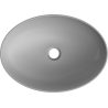 Mexen Cornelia umywalka nablatowa 50 x 37 cm, szara jasna mat - 21885061