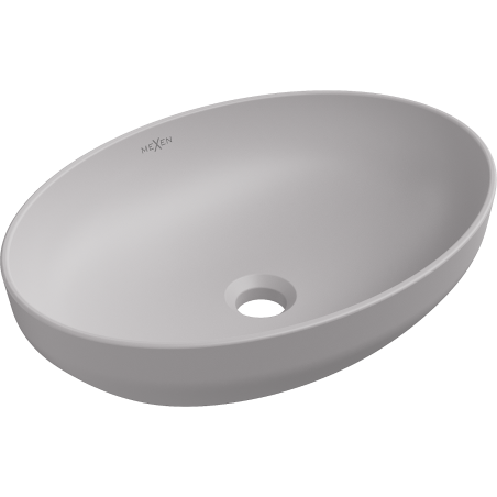 Mexen Cornelia umywalka nablatowa 50 x 37 cm, popielaty mat - 21885067