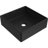 Mexen Goya umywalka nablatowa 35 x 35 cm, czarna mat - 22183585