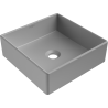 Mexen Goya umywalka nablatowa 35 x 35 cm, szara jasna mat - 22183561