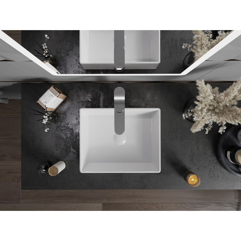 Mexen Goya umywalka nablatowa 40 x 32 cm, biała - 22184000