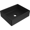 Mexen Goya umywalka nablatowa 40 x 32 cm, czarna mat - 22184085