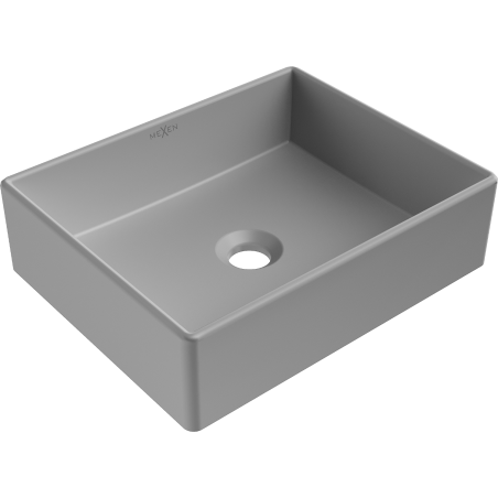 Mexen Goya umywalka nablatowa 40 x 32 cm, szara jasna mat - 22184061