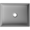 Mexen Goya umywalka nablatowa 40 x 32 cm, szara jasna mat - 22184061