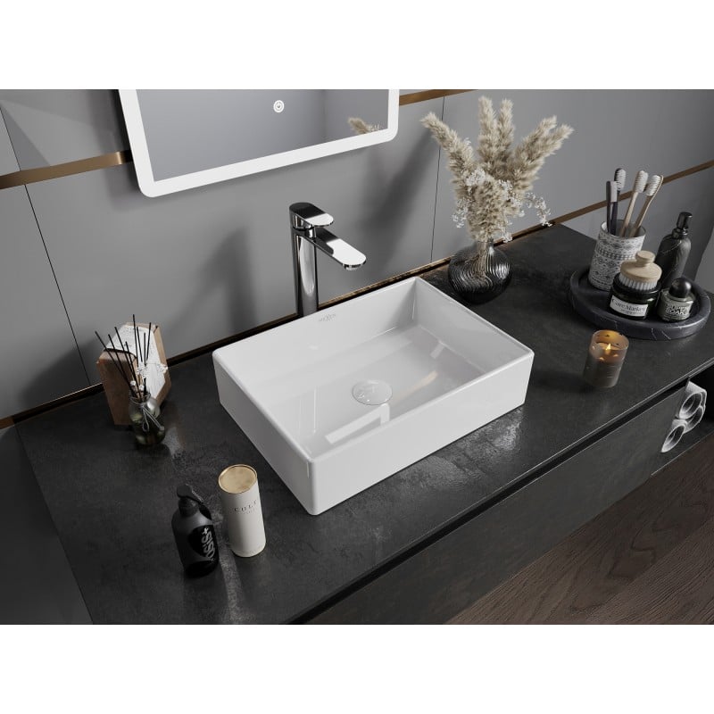Mexen Goya umywalka nablatowa 45 x 32 cm, biała - 22184500
