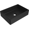Mexen Goya umywalka nablatowa 45 x 32 cm, czarna mat - 22184585