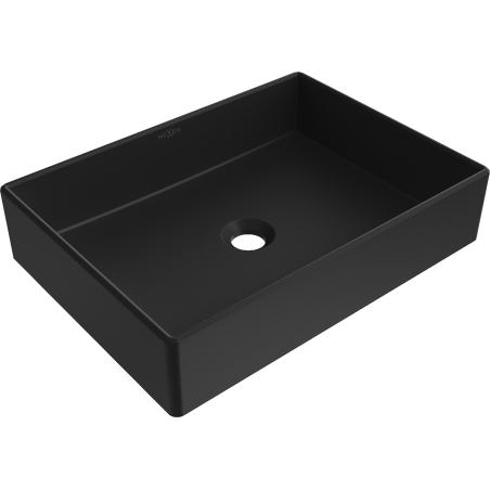 Mexen Goya umywalka nablatowa 51 x 37 cm, czarna mat - 22185085