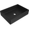 Mexen Goya umywalka nablatowa 51 x 37 cm, czarna mat - 22185085