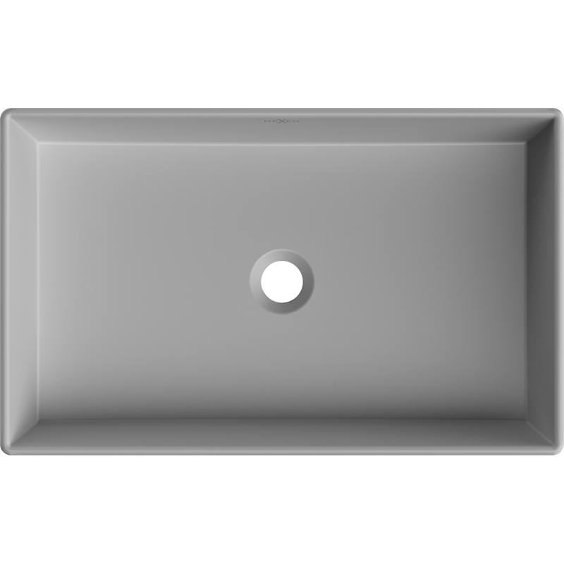 Mexen Goya umywalka nablatowa 60 x 37 cm, szara jasna mat- 22186061