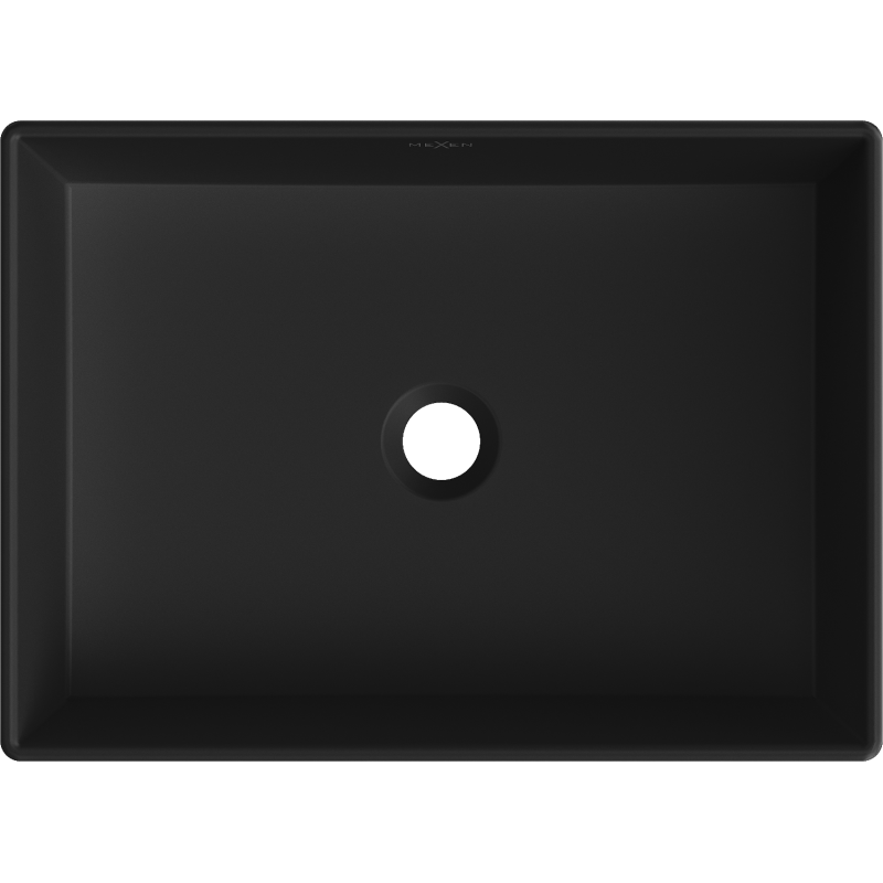 Mexen Goya umywalka nablatowa 60 x 37 cm, czarna mat- 22186085