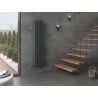 Mexen Dallas grzejnik dekoracyjny 1600 x 360 mm, 1039 W, antracyt - W214-1600-360-00-66