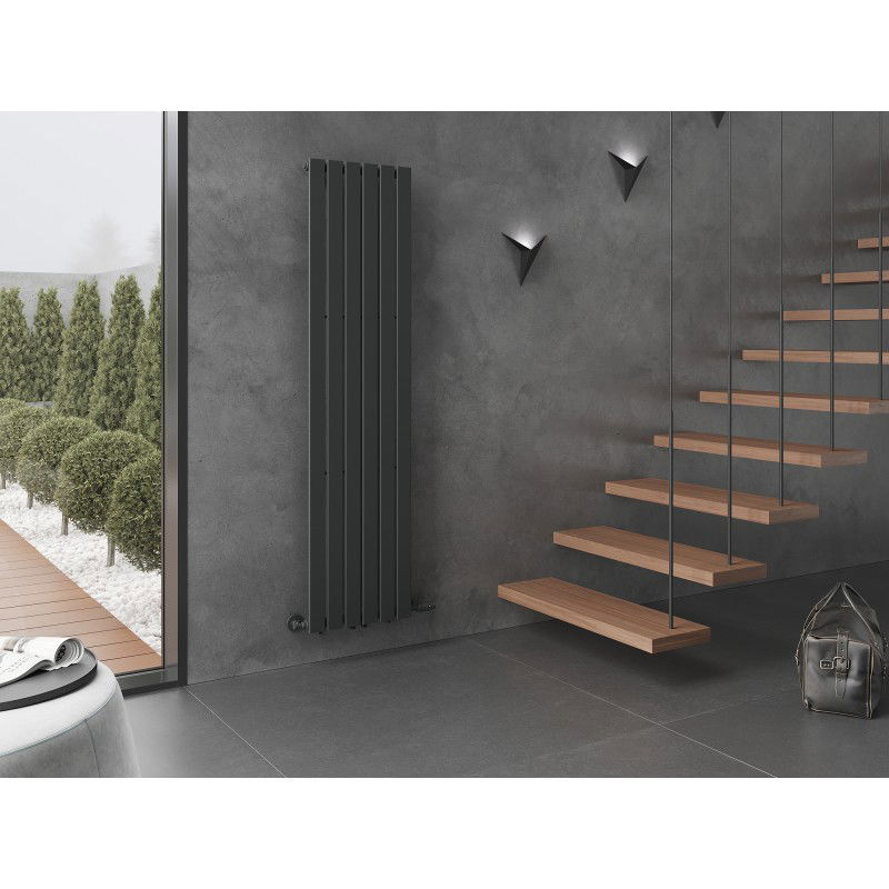 Mexen Boston grzejnik dekoracyjny 1800 x 452 mm, 888 W, antracyt - W213-1800-452-00-66
