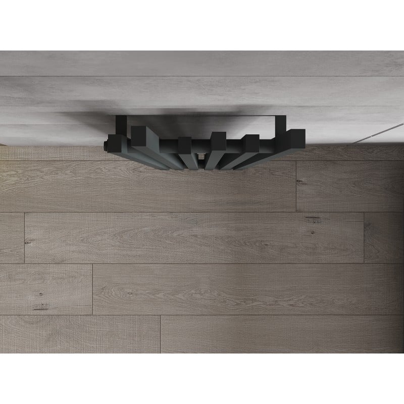Mexen Omaha grzejnik dekoracyjny 1800 x 420 mm, 655 W, antracyt - W208-1800-420-00-66