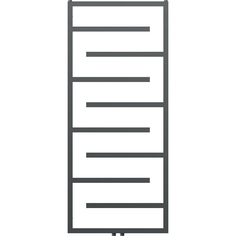 Mexen Orlando grzejnik dekoracyjny 1380 x 600 mm, 445 W, antracyt - W207-1380-600-00-66