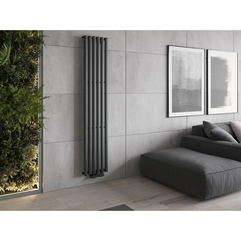Mexen Oregon grzejnik dekoracyjny 1800 x 360 mm, 604 W, antracyt  - W202-1800-350-00-66