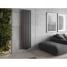 Mexen Oregon grzejnik dekoracyjny 1800 x 480 mm, 805 W, antracyt - W202-1800-490-00-66
