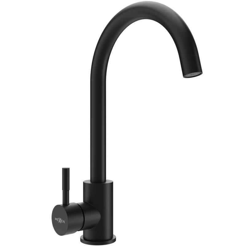 Mexen Foggia bateria kuchenna, czarna - 671800-70