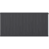 Mexen CC33 grzejnik płytowy 600 x 2600 mm, podłączenie dolne środkowe, 6070 W, antracyt - W6C33-060-260-66