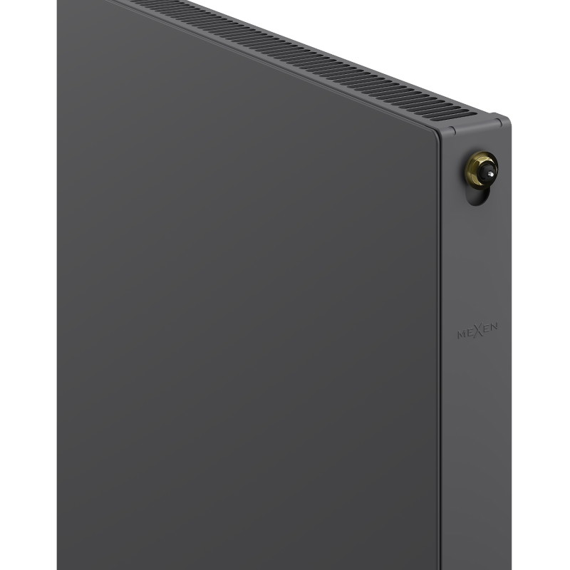 Mexen Flat CCF11 grzejnik płytowy 500 x 500 mm, podłączenie dolne środkowe, 341 W, antracyt - W6C11F-050-050-66
