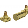 Mexen G05 zestaw termostatyczny osiowy, złoty - W903-958-50