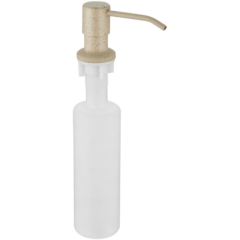 Mexen dozownik na płyn do zlewozmywaka, beżowy nakrapiany - 6601320-69