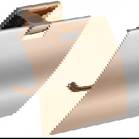 Mexen Arno uchwyt na papier toaletowy, różowe złoto - 7020733-60