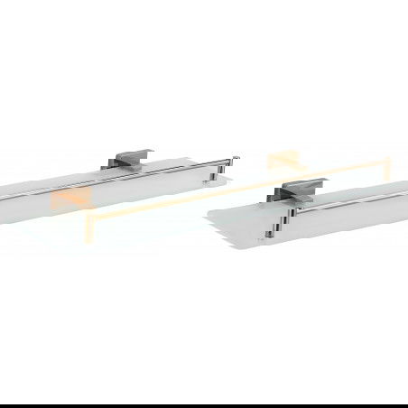 Mexen Arno wisząca półka szklana, różowe złoto - 7020737-60