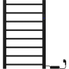 Mexen Oso grzejnik elektryczny 2w1 stojący 910 x 500 mm, 200 W, czarny - W304-0910-500-00-70