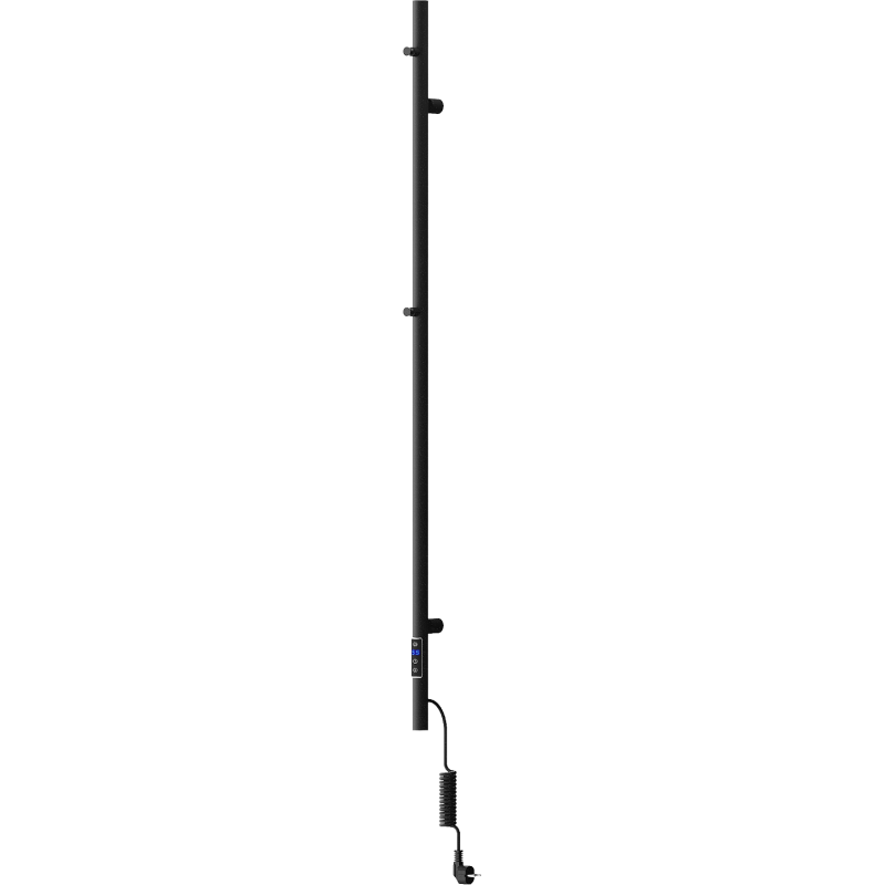 Mexen Pino grzejnik elektryczny z wieszakami na ręczniki 1405 x 32 mm, 75 W, czarny - W301-1405-032-00-70