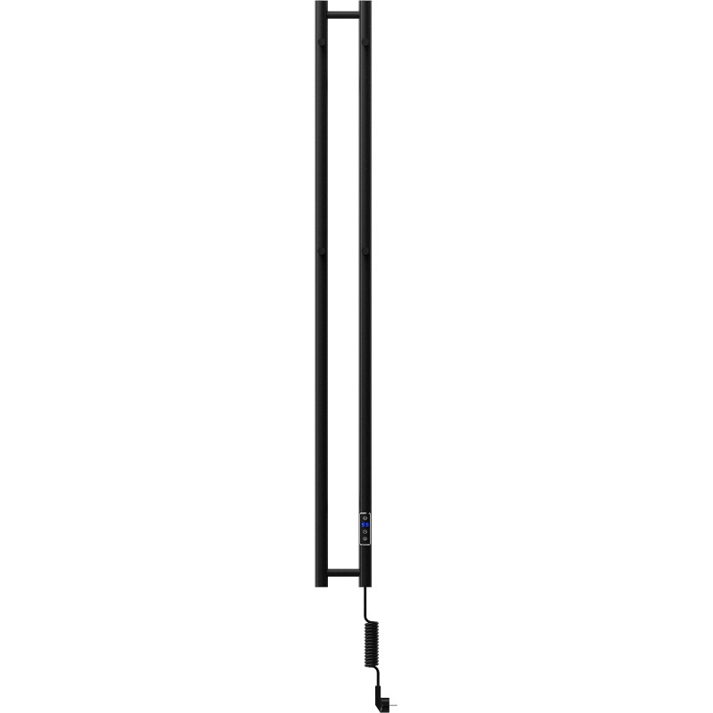 Mexen Pino grzejnik elektryczny z wieszakami na ręczniki 1405 x 137 mm, 150 W, czarny - W301-1405-137-00-70