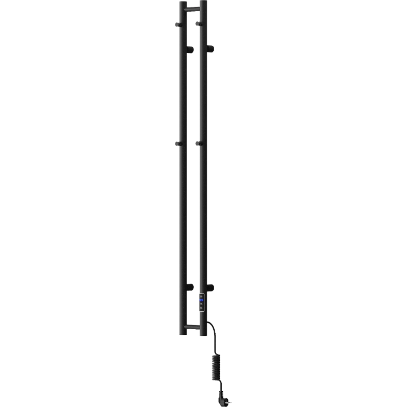 Mexen Pino grzejnik elektryczny z wieszakami na ręczniki 1405 x 137 mm, 150 W, czarny - W301-1405-137-00-70