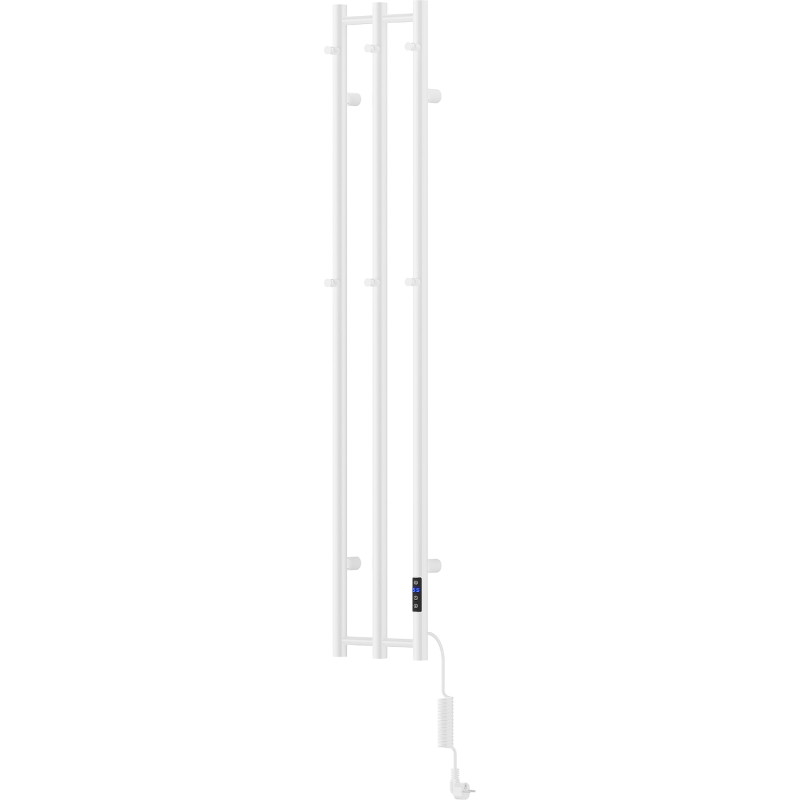 Mexen Pino grzejnik elektryczny z wieszakami na ręczniki 1405 x 242 mm, 200 W, biały - W301-1405-242-00-20