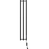 Mexen Pino grzejnik elektryczny z wieszakami na ręczniki 1405 x 242 mm, 200 W, czarny - W301-1405-242-00-70