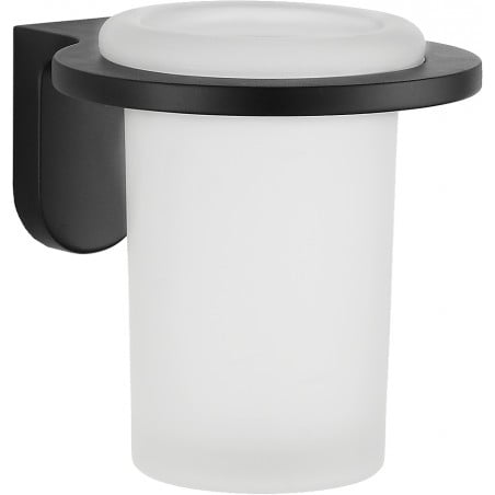 Mexen Lea kubek na szczoteczki, czarny - 7026038-70