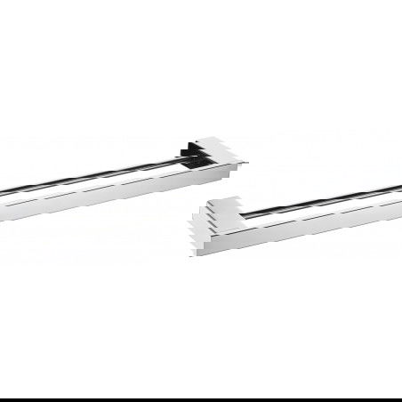 Mexen Pavo podwójny wieszak na ręcznik, chrom - 7030425-00