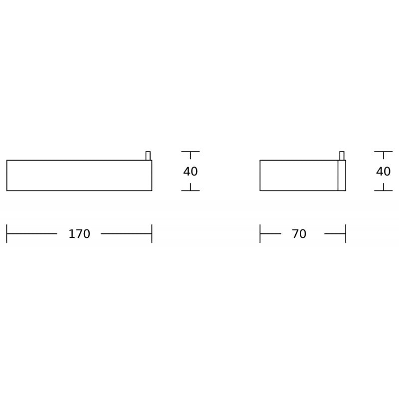 Mexen Pavo uchwyt na papier toaletowy, czarny - 7030433-70