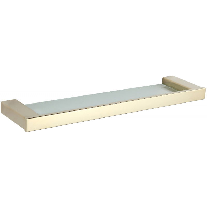 Mexen Pavo wisząca półka szklana, złota - 7030437-50