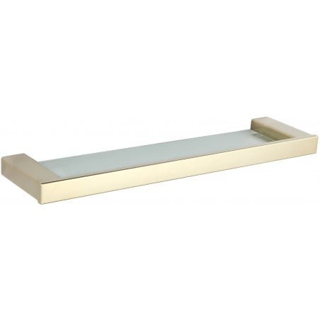 Mexen Pavo wisząca półka szklana, złota - 7030437-50