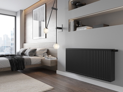 Mexen CC33 grzejnik płytowy 900 x 1100 mm, podłączenie dolne środkowe, 3500 W, czarny  - W6C33-090-110-70
