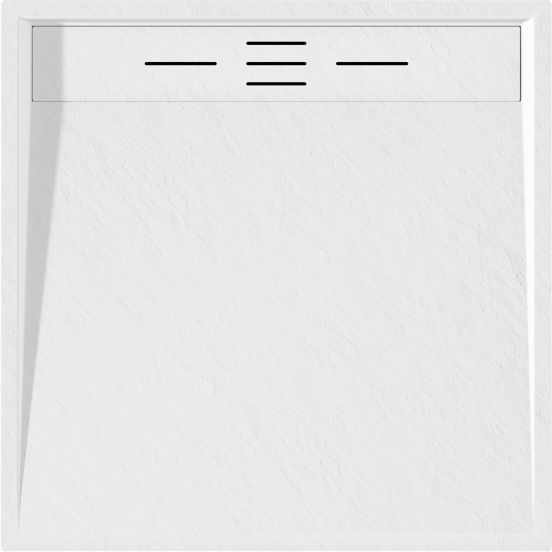Mexen Amon brodzik kwadratowy SMC 90 x 90 cm, biały - 4F109090