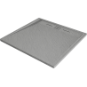 Mexen Amon brodzik kwadratowy SMC 90 x 90 cm, szary - 4F619090