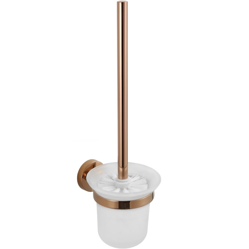 Mexen Remo szczotka toaletowa, różówe złoto - 7050750-60