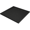 Mexen Amon brodzik kwadratowy SMC 80 x 80 cm, czarny - 4F708080