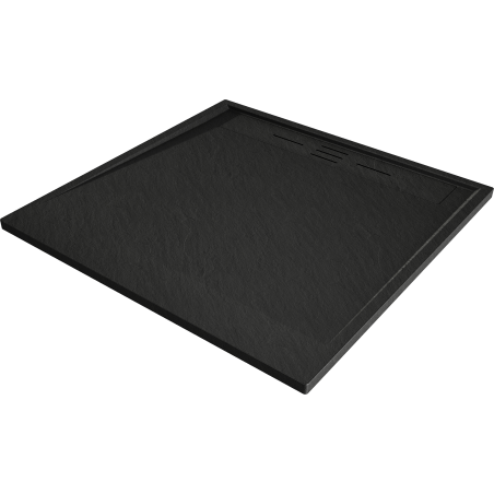 Mexen Amon brodzik kwadratowy SMC 100 x 100 cm, czarny - 4F701010