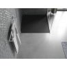 Mexen Amon brodzik kwadratowy SMC 100 x 100 cm, czarny - 4F701010