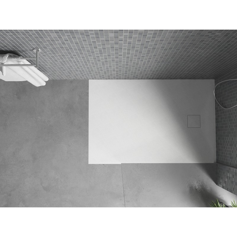 Mexen Bert brodzik prostokątny SMC 120 x 70 cm, biały - 4K107012