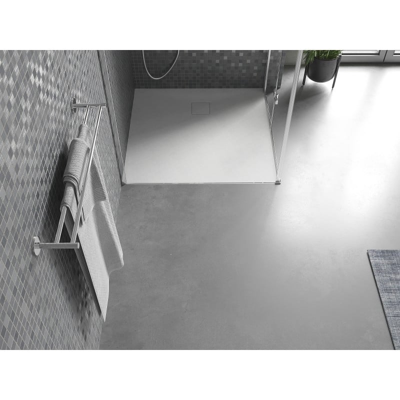 Mexen Bert brodzik kwadratowy SMC 80 x 80 cm, biały - 4K108080