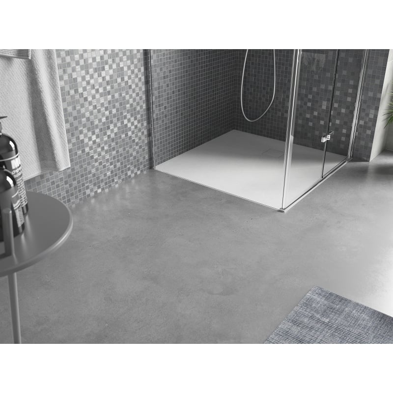 Mexen Bert brodzik kwadratowy SMC 90 x 90 cm, biały - 4K109090